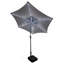 PARAPLUIE 9 PIEDS AVEC LUMIÈRE LUMINEUSE Bleu et rayures-1966279351