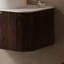 Armoire murale avec comptoir en pierre frittée blanche de Carrare, un tiroir, sans lavabo, sans robinet-126233940-126233936