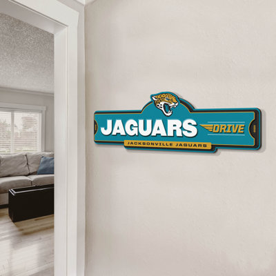 NFL Jacksonville Jaguars Street Sign