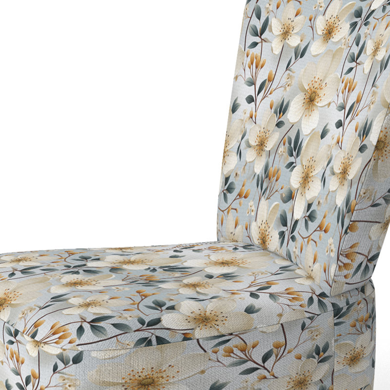 Chaise d'appoint rembourrée Coastal Elegance