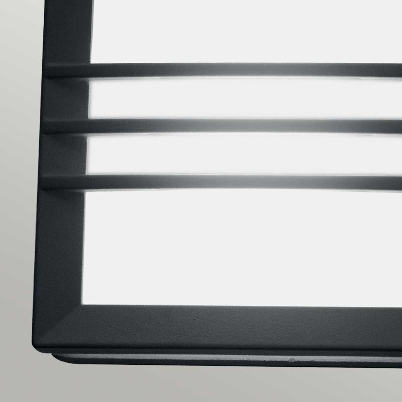 Merrymount Graphite 14cm H Outdoor Flush Mount