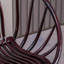 Chaise berçante de détente en bois de santal
