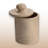 100% Marble Cylinder Bin-112654031
