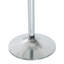 Round Glass Top Metal Base Dining Table