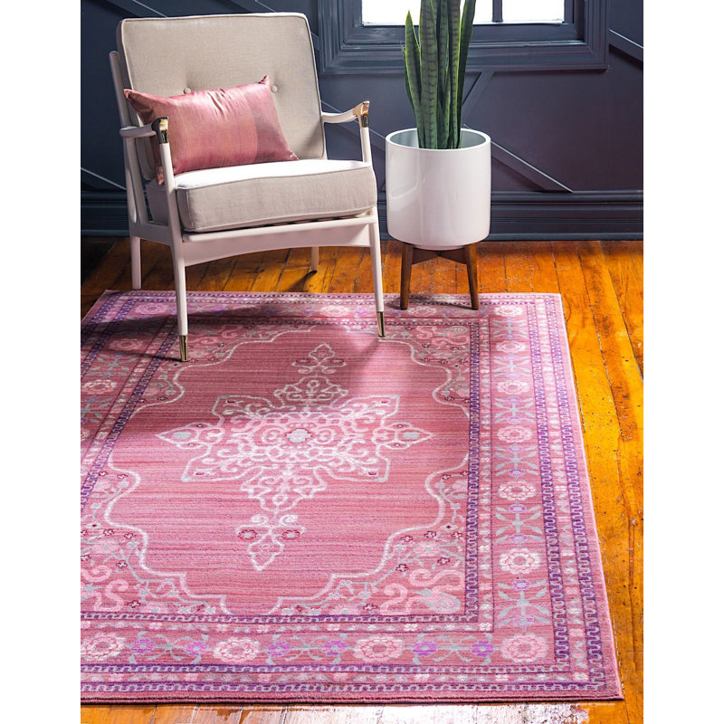 Tapis rose Andress, Rectangle 5 pi x 8 pi