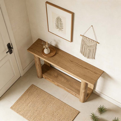 Table d'entrée, console à 2 niveaux