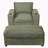 42.8" Oversized Chaise Lounge Chair With Storage Ottoman, Corduroy Sofa Bed With Cup Holders & USB Charging Port, Upholstered Sleeper Chair, Deep - Seat Reading Couch For Living Room, Bedroom-1511680879