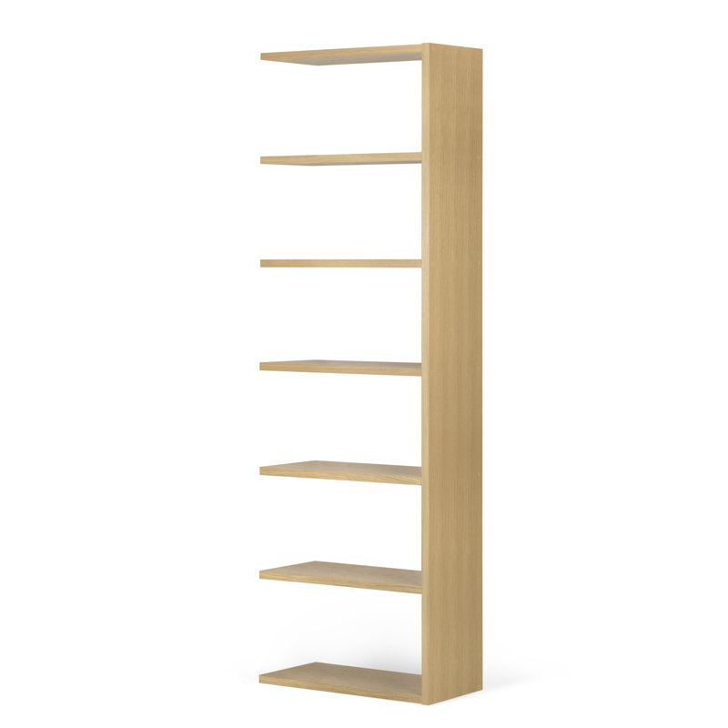 Rallonge de bibliothèque H 88 "x l 28" Armano, Chêne