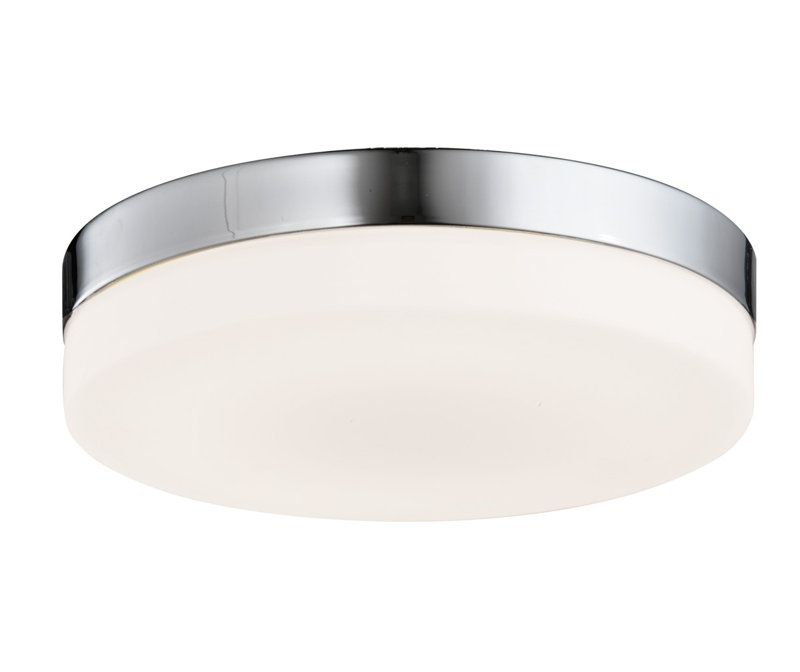Johnston LED Flush Mount, Brushed Nickel