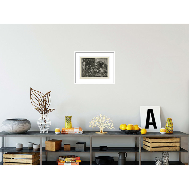 «Minotauresthy» par Pablo Picasso, impression giclée sur cadre, H 32,69 po x l 41,5 po