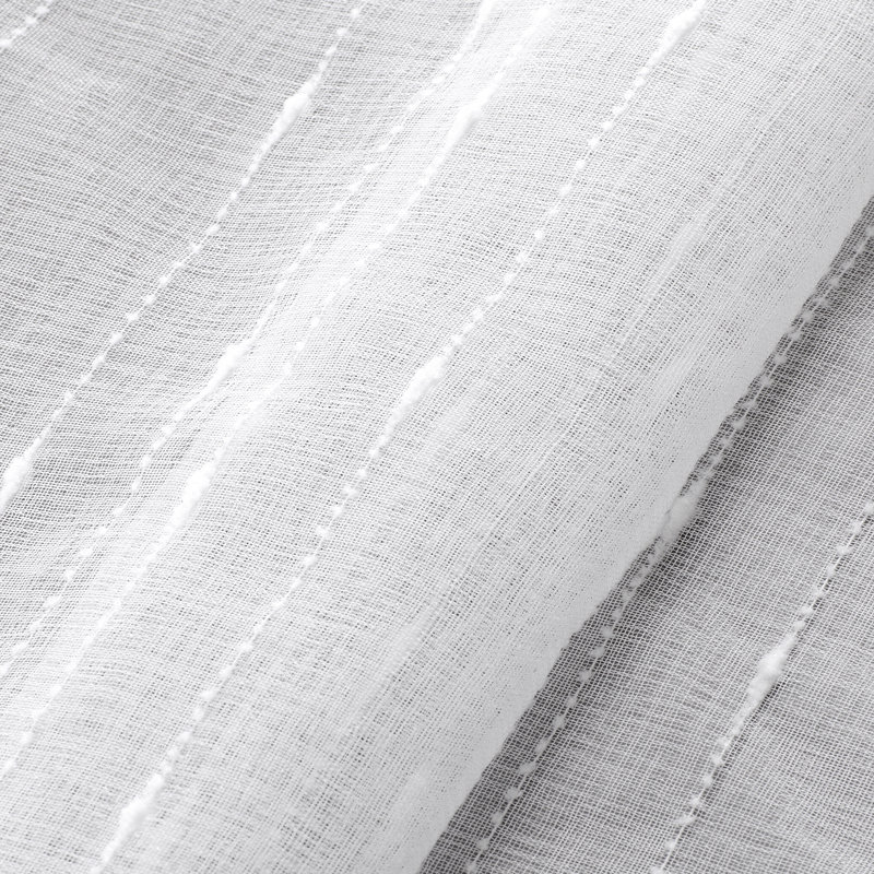 Solid Sheer Rod Pocket Curtain Panels, 38" W x 96" L
