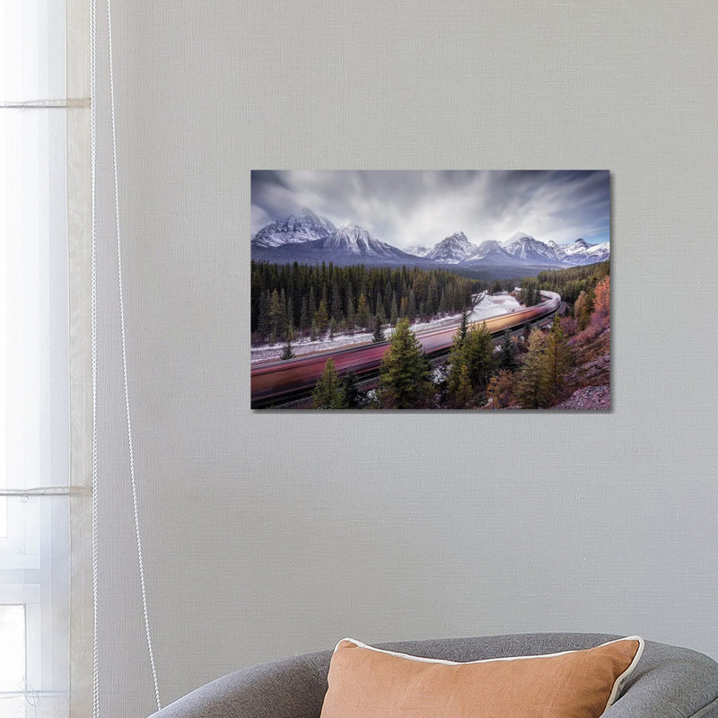 Fast Train by Jorge Ruiz Dueso - Wrapped Canvas Print, 66.04 cm H x 45.72 cm W x 1.91 cm D
