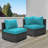 Delaina Hokku Designs Outdoor Cushion Cover 27" X 27", Only Cover!-1952849639-1985290583