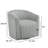 Steinfort Ultra Plush Wide Cord-Like Swivel Barrel Chair
