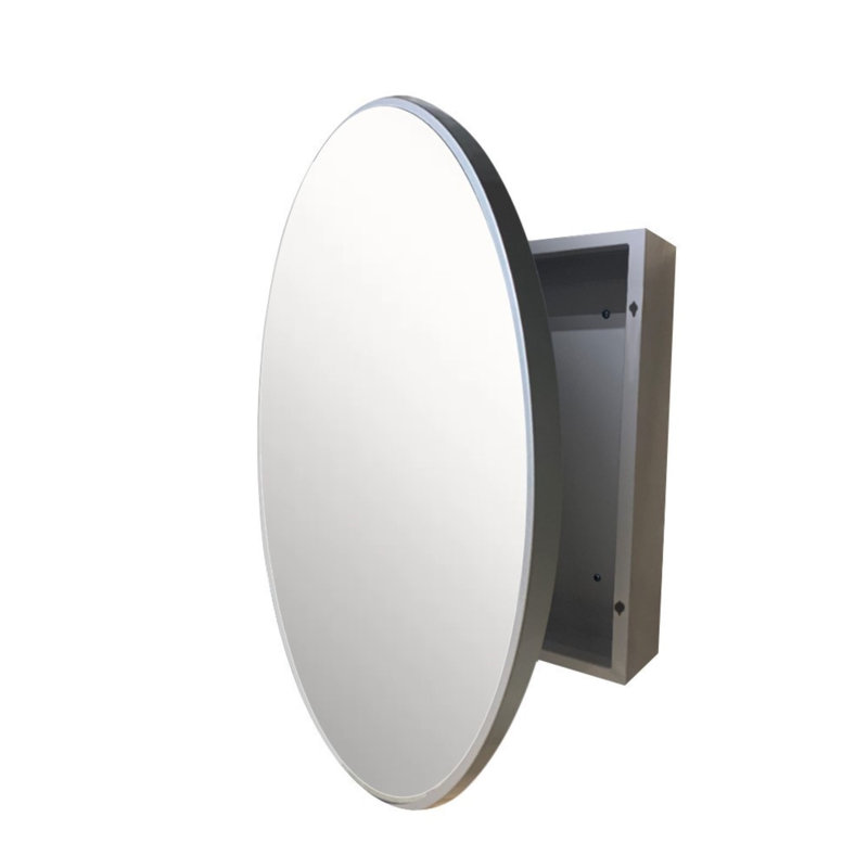 Miroir Roeder, Argent, L 26 po x H 26 po