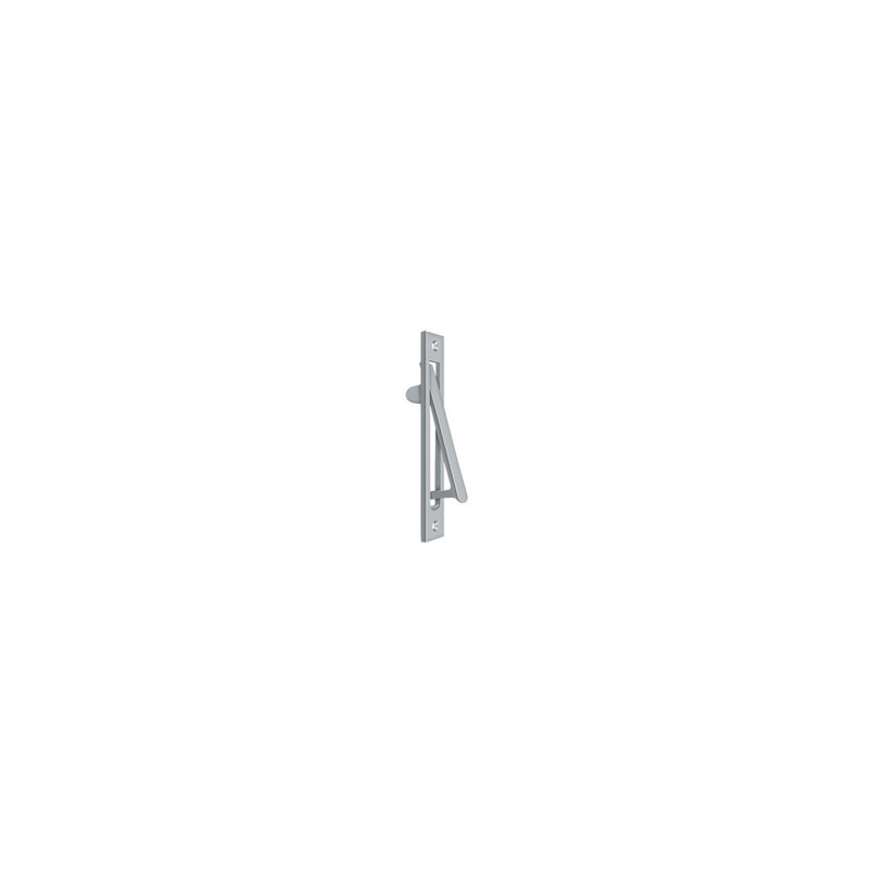 Finger Pull, Brushed Chrome