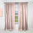 Abstract Curtain Panel, Gold Line Pattern Blackout Decor - Golden Horizontal Lines-1562556369