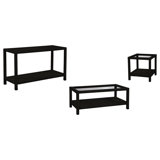 Pine Isle 3 - Piece Coffee Table Set