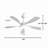 Damecia 52'' Ceiling Fan with LED Lights-297176344