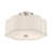 Copper Linen Blend Semi Flush Mount-186255093-186255094