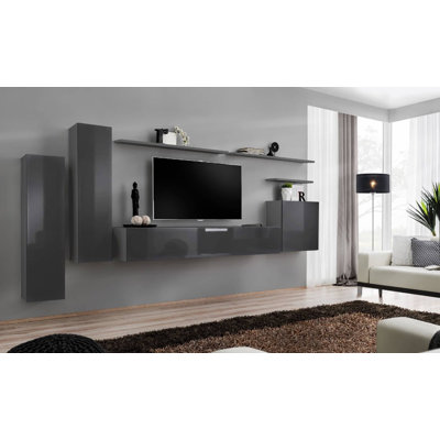 Beckfield Unfinished Floating Entertainment Centre for TVs up to 70"