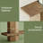 2-Tier Bedside Table,Sofa Table,Console Table,Hallway Table