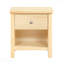 Table de chevet 1 pièce Natural Pine