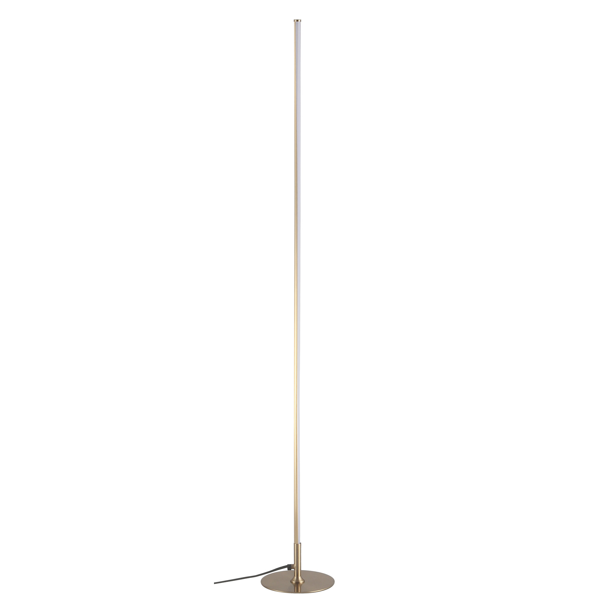 Juaquin 59.5'' Dimmable LED Floor Lamp, Gold