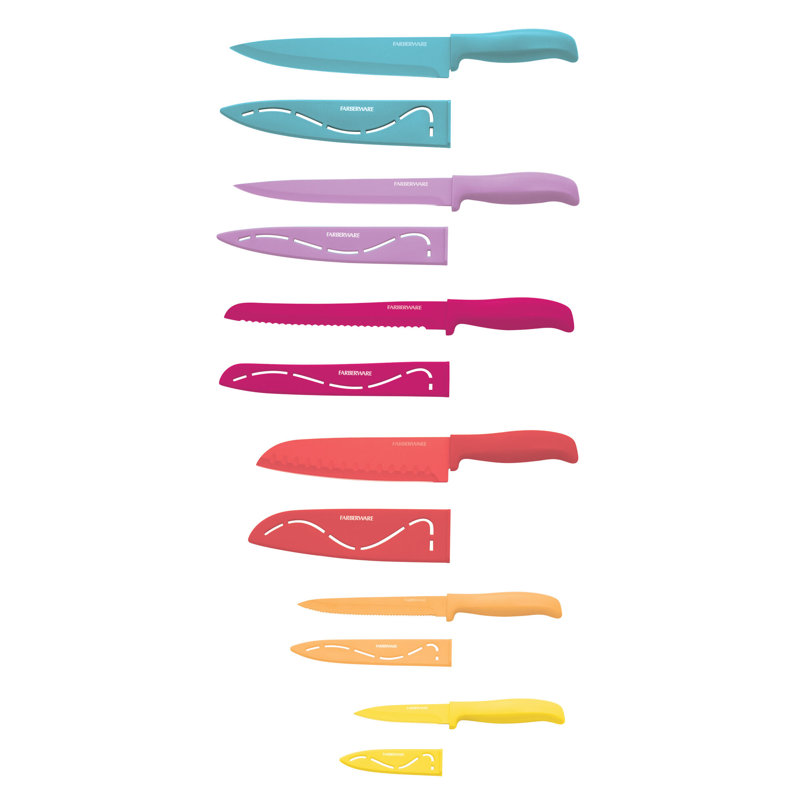 Farberware 12-Piece Resin Knife Set