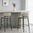 Metal Frame PU Leather Barstool-93075633