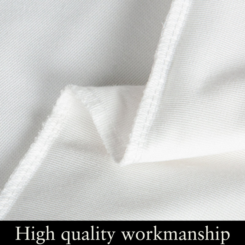 Housse de coussin carré à fermeture à glissière, housse en velours de luxe, très douce - NTBAY, Blanc