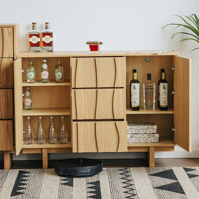 Buffet de rangement simple et multifonctionnel