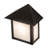 13" Wide Seneca Plain Mission Wall Sconce