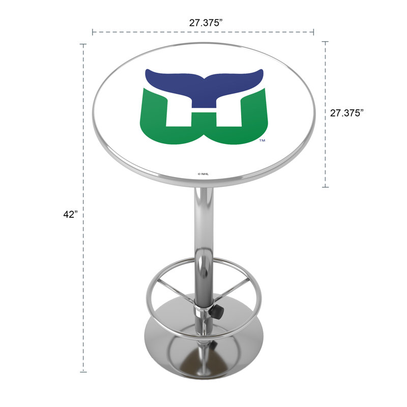 Table de bar avec repose-pieds Hartford Whalers