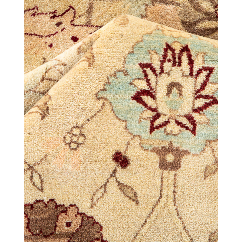 Classic One-of-a-Kind 9' 3" X 11' 10" Hand Knotted Area Rug