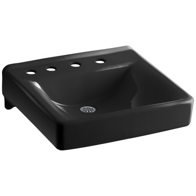 Soho Ceramic 20" Wall Mount Bathroom Sink