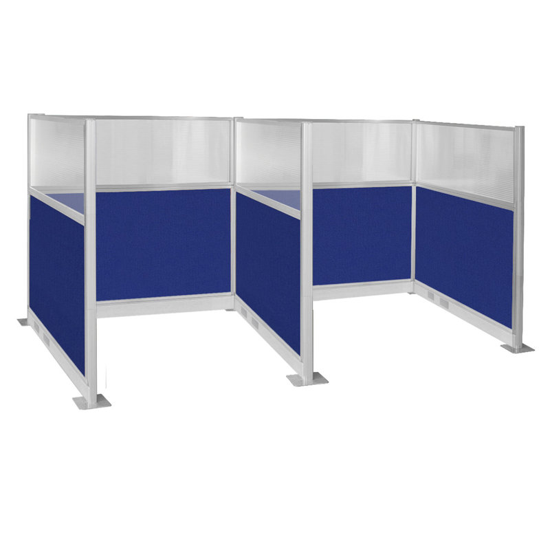 Armoire électrique pré-configurée, Bleu foncé