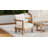 Weksler Acacia Outdoor Lounge Chair