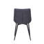 Carmi 46cm H Fabric Upholstered Metal Side Chair-408145830