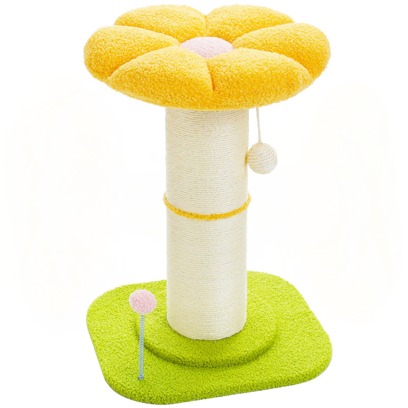 Grattoir à fleurs 23,6 pouces, Jaune