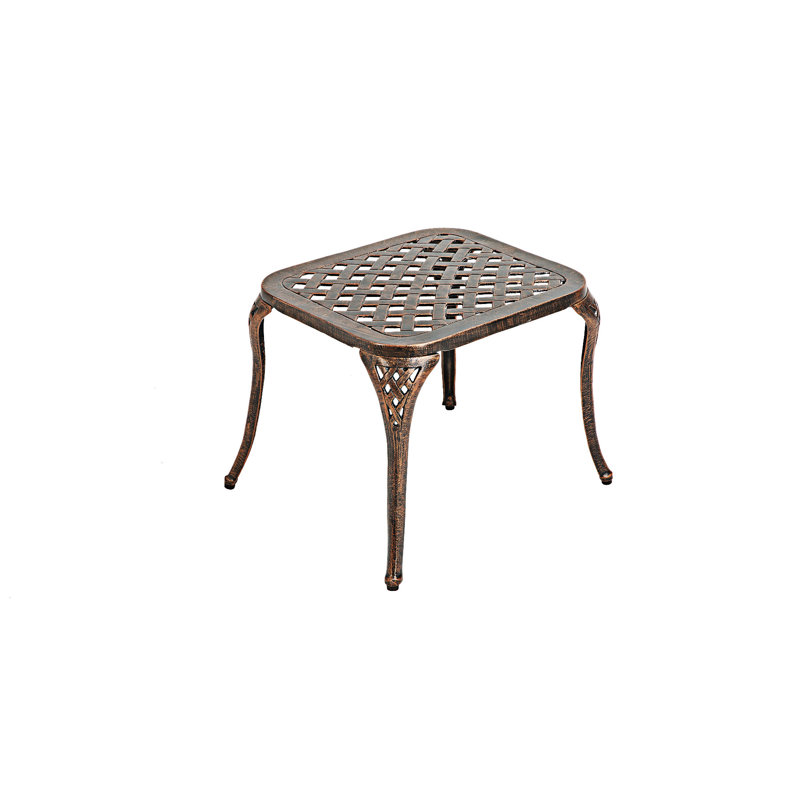 Table d'appoint d'extérieur, Noir