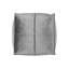 Pouf carré moderne, fumée