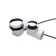 PF644 Series 22 in. PVC Cable Drain with Trim in Polished Chrome