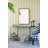 24"X36" Rectangle Wood Mirror