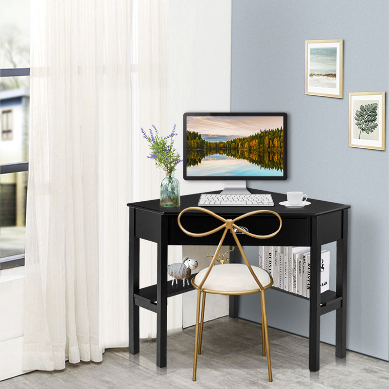 Ammeera Solid Wood Solid Wood Writing Desk