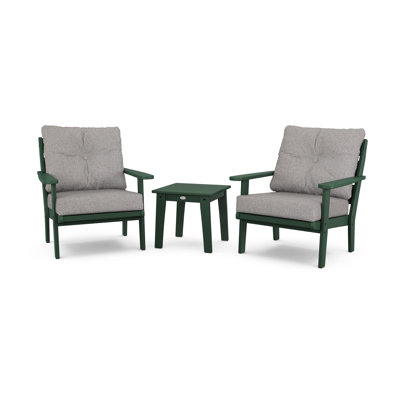 Lakeside 3-Piece Deep Seating Chair Set