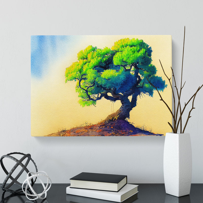 Fabulous Apple Tree - Wrapped Canvas Print, 35cm H x 50cm W x 3cm D