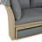 Outdoor Patio Daybed Wicker Rattan Double Daybed Round Sofa Furniture Set With Retractable Canopy, 4 Pillows For Lawn Garden Backyard Porch Pool-965704990
