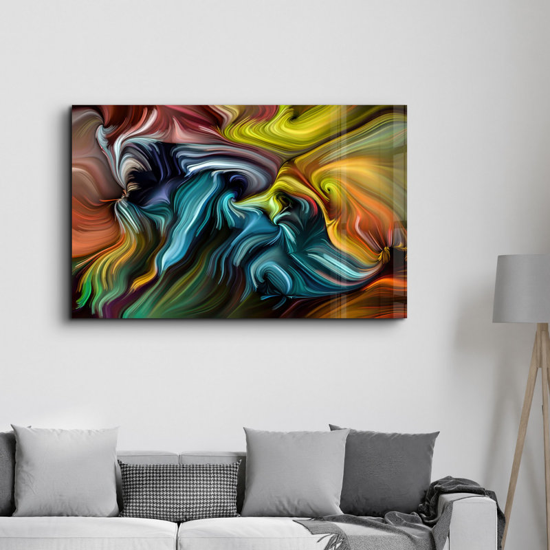 Decorative Tempered Glass Painting