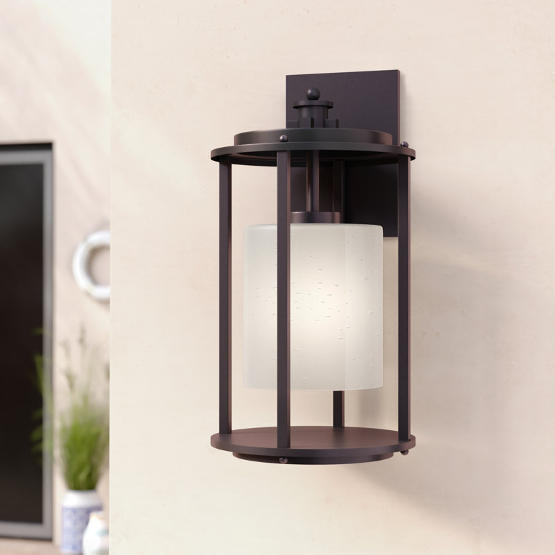 Mur d’extérieur 1 lumières burkeville plus tard, H 13 po x l 6,5 po x P 7,2 po